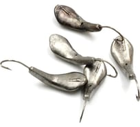 Мормышка ЯМАН комар с отверстием, bn, р.6, вес 1.9 г, 5 шт Я-МР0016