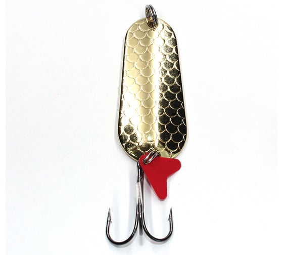 Колеблющаяся блесна Namazu squama, вес 14 г, цвет 02/латунь N-SQ14-02 1
