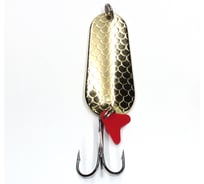 Колеблющаяся блесна Namazu squama, вес 22 г, цвет 02/латунь N-SQ22-02