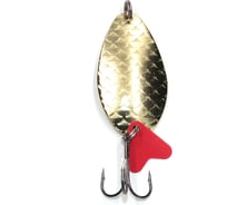 Колеблющаяся блесна Namazu willy, вес 25 г, цвет 02/латунь N-W25-02