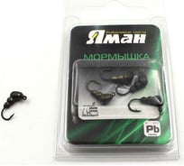 Мормышка ЯМАН муравей с ушком, bn, d 5, вес 0.9 г, 5 шт Я-МР0081
