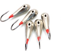 Паяная мормышка ЯМАН уралка сред. №1, вес 1.3 г, кр. №6, 5 шт Я-МР1263НС