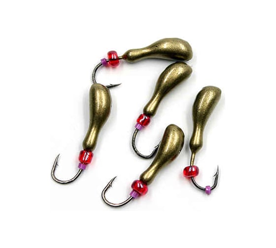 Литая мормышка ЯМАН мотылек, кр. kumho №59, вес 0.9 г, белый, 5 шт Я-МР1260БС 1