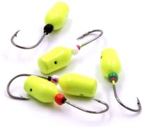 Литая мормышка ЯМАН пулька, кр. kumho №76, вес 1.2 г, желтый, 5 шт Я-МРЛ65
