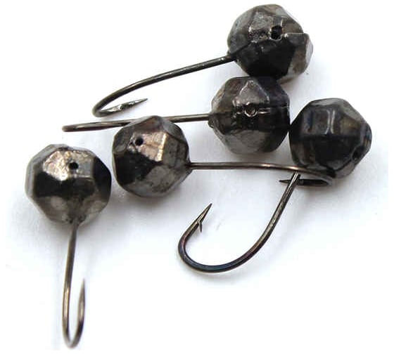 Мормышка ЯМАН шар с отверстием, bn, d 6, гран., вес 1.2 г, 5 шт Я-МР0121 1