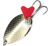 Шумовые блесна Namazu iron-j, вес 24 г, цвет 02-03/латунь-медь N-IJ24-02-03