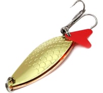 Шумовая блесна Namazu jakiro, вес 15 г, цвет 02-03/латунь-медь N-J15-02-03