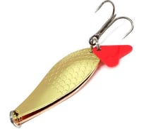 Шумовая блесна Namazu mirana, вес 21 г, цвет 02-03/латунь-медь N-M21-02-03