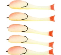 Поролоновая рыбка ЯМАН на двойнике, р. 110 мм, цвет 16 uv, 5 шт. Y-P110-16