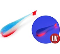 Поролоновая рыбка ЯМАН с силиконовой вставкой, р. 105 мм, цвет 22 uv, 5 шт. Y-PS105-22