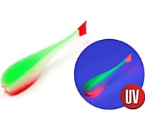 Поролоновая рыбка ЯМАН с силиконовой вставкой, р. 105 мм, цвет 23 uv, 5 шт. Y-PS105-23