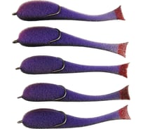 Поролоновая рыбка ЯМАН на двойнике, р. 110 мм, цвет 25 uv, 5 шт. Y-P110-25