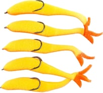Поролоновая рыбка ЯМАН devious minnow на двойнике, р. 135 мм, цвет 20 uv, 5 шт. Y-DM135-20