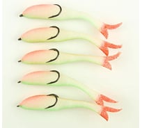 Поролоновая рыбка ЯМАН devious minnow на двойнике, р. 105 мм, цвет 23 uv, 5 шт. Y-DM105-23