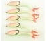 Поролоновая рыбка ЯМАН devious minnow на двойнике, р. 105 мм, цвет 23 uv, 5 шт. Y-DM105-23 1