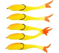 Поролоновая рыбка ЯМАН devious minnow на двойнике, р. 105 мм, цвет 21 uv, 5 шт. Y-DM105-21