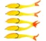 Поролоновая рыбка ЯМАН devious minnow на двойнике, р. 105 мм, цвет 21 uv, 5 шт. Y-DM105-21 1