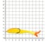 Поролоновая рыбка ЯМАН devious minnow на двойнике, р. 105 мм, цвет 21 uv, 5 шт. Y-DM105-21 3