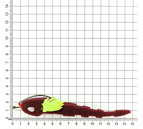 Поролоновая приманка ЯМАН water troll merman на офсетном крючке №4/0, р. 140 мм, цвет 108, 3 шт. Y-WTM140-108