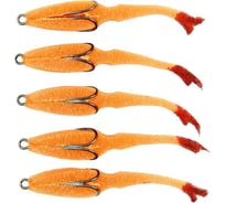 Поролоновая рыбка ЯМАН devious minnow на двойнике, р. 90 мм, цвет 9, 5 шт. Y-DM90-9
