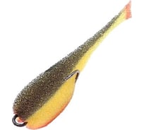 Поролоновая рыбка ЯМАН devious minnow на двойнике, р. 105 мм, цвет 19 uv, 5 шт. Y-DM105-19