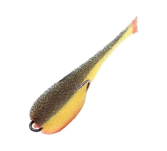 Поролоновая рыбка ЯМАН devious minnow на двойнике, р. 105 мм, цвет 19 uv, 5 шт. Y-DM105-19 1