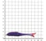 Поролоновая рыбка ЯМАН devious minnow на двойнике, р. 90 мм, цвет 25 uv, 5 шт. Y-DM90-25 2