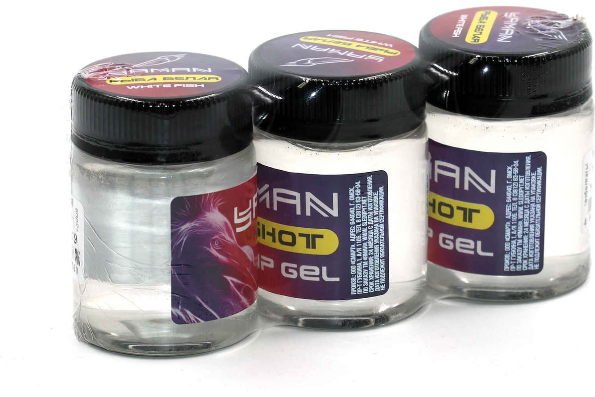 Дип гель ЯМАН shot белая рыба, 50 мл, 3 шт. Y-DGS50-19 - выгодная цена ...