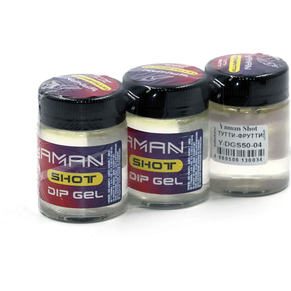 Дип гель ЯМАН shot тутти-фрути, 50 мл, 3 шт. Y-DGS50-04 - выгодная цена ...