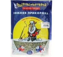 Прикормка ЯМАН winter taste гранулы, 3 мм, карась, зимняя, анис, зелёный, 700 г Y-WT-19