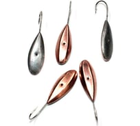 Мормышка ЯМАН паяная семечка, вес 2.06 г, медь 5 шт Я-МРЛ165