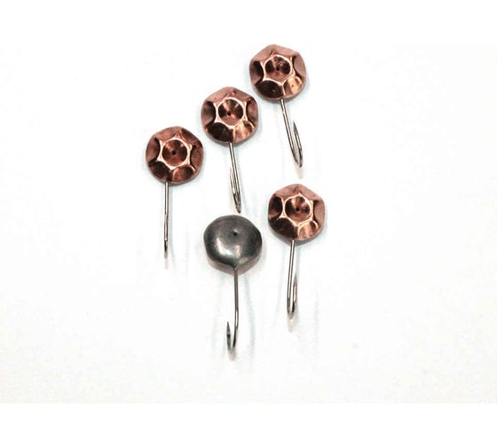 Мормышка ЯМАН паяная бриллиант, вес 1.44 г, медь 5 шт Я-МРЛ148 1