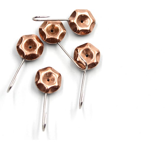 Мормышка ЯМАН паяная бриллиант, вес 0.66 г, медь 5 шт Я-МРЛ196 1