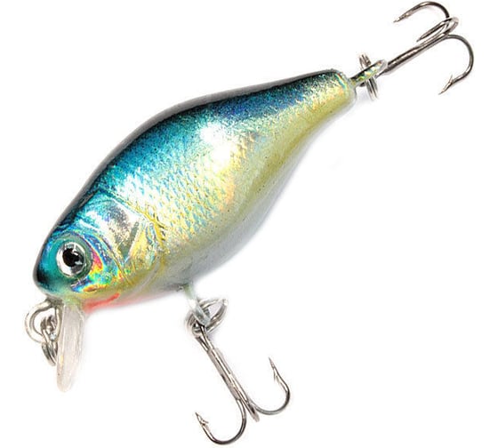 Воблер Namazu heady crank, l-45мм, 4.3г, кренк, плавающий, 0-1.5м, цвет 1 N30-45-1