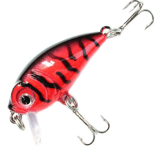 Воблер Namazu waterfly, l-40мм, 2.8г, кренк, плавающий, 0-1.0м, цвет 9 N29-40-9 1