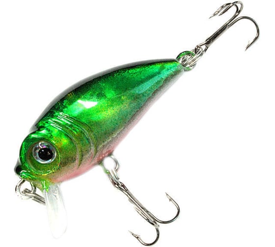 Воблер Namazu waterfly, l-40мм, 2.8г, кренк, плавающий, 0-1.0м, цвет 3 N29-40-3