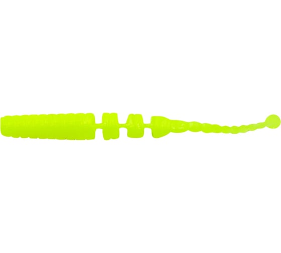 Слаг ЯМАН pro dasty, р.0,9 inch, цвет n02 - chartreuse, 15 шт. YP-D09-02