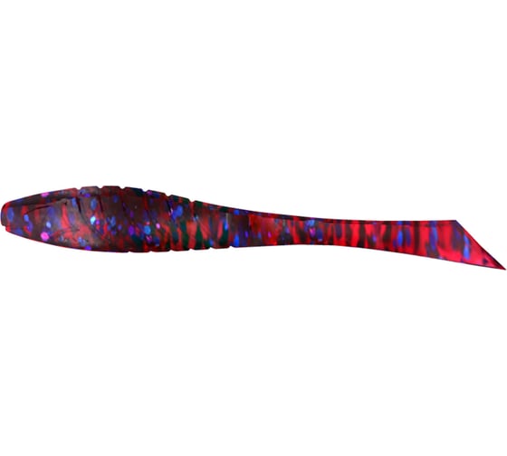Слаг ЯМАН pro devos fry, р.1,6 inch, цвет n04 - grape,10шт. YP-DF16-04 1