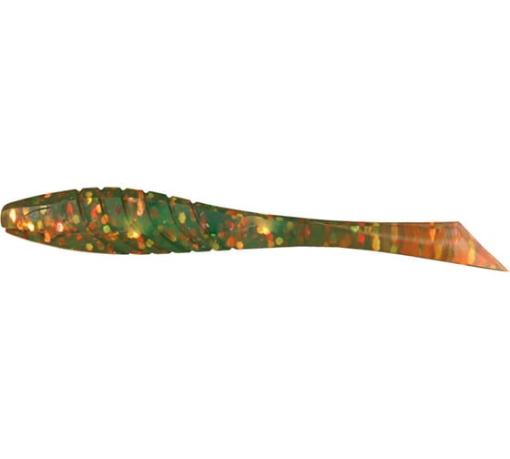 Слаг ЯМАН pro devos fry, р.1,6 inch, цвет n09 - motor oil,10шт. YP-DF16-09 1