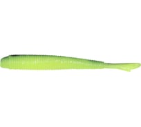 Слаг ЯМАН pro stick fry, р.1,8 inch, цвет n32 - black red flake/chartreuse, 10 шт. YP-SF18-32