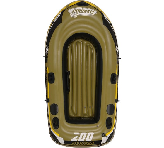 Надувная лодка с веслами и насосом JILONG FISHMAN 200SET 218х110х36см JL007207-1N