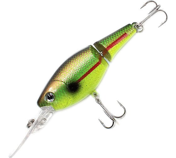 Воблер Namazu jointed zun shad, l-105 мм, 12.3г, кренк, составной, плавающий, 0.5-2.5м, цвет 7 N37-105-7 1