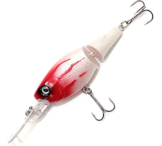 Воблер Namazu jointed zun shad, l-105 мм, 12.3г, кренк, составной, плавающий, 0.5-2.5м, цвет 1 N37-105-1 1