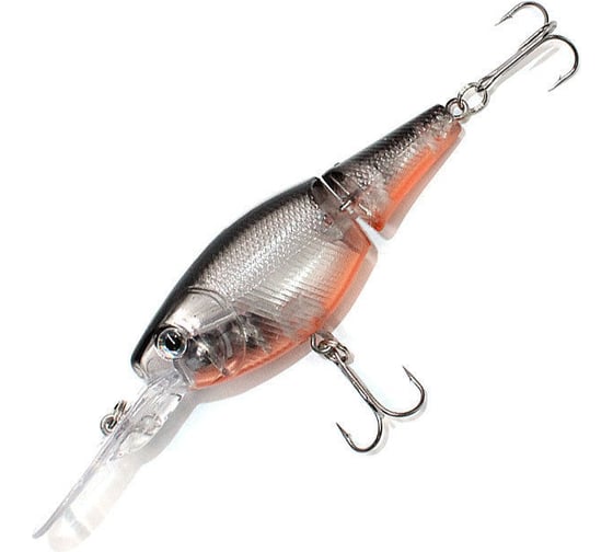 Воблер Namazu jointed zun shad, l-105 мм, 12.3г, кренк, составной, плавающий, 0.5-2.5м, цвет 3 N37-105-3 1