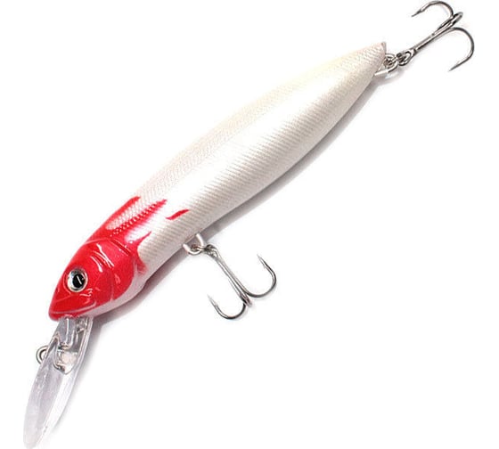 Воблер Namazu diving spade minnow, l-125 мм, 16.5г, минноу, плавающий, 0.5-2м, цвет 1 N40-125-1