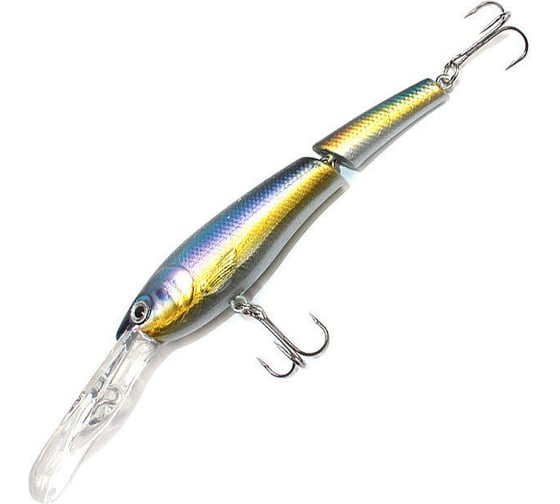 Воблер Namazu jointed zun minnow, l-130 мм, 12.5г, минноу, составной, плавающий, 0.5-2.5 м, цвет 5 N39-130-5