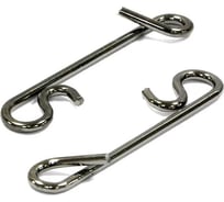 Безузловая застежка Namazu wrapping snap, цвет bn, р. xxl, test-35 кг, 5 шт N-FT-WSXXL