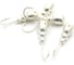 Мормышка ЯМАН немка с отверстием, silver plated, вес 0.8 г, 5 шт Я-МР0205 1
