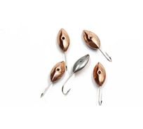 Паяная мормышка ЯМАН овсинка, вес 0,55 г, медь, 5 шт Я-МРЛ208