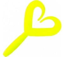 Твистер ЯМАН pro loop-two, р.4 inch, цвет n02 - chartreuse, 5 шт. YP-LT4-02